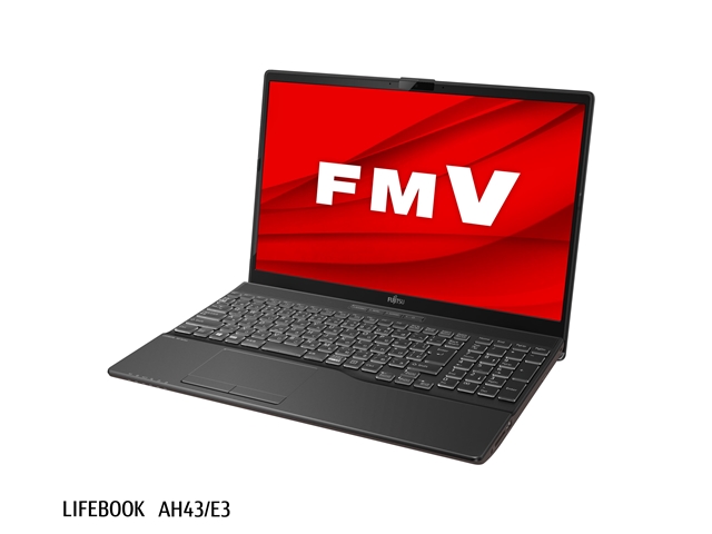 FMVA43E3B FMV LIFEBOOK AH [ 15.6型 / フルHD / Ryzen 3 3300U / 8GB RAM / 256GB SSD / Windows 10 Home / MS Office H&B / ブライトブラック ]