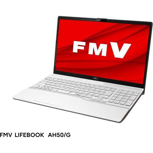 FMVA500GW2　FMV LIFEBOOK AH　[ 15.6型 / フルHD / i7-1165G7 / 8GB RAM / 256GB SSD / Windows 11 Home / MS Office H&B / プレミアムホワイト ]