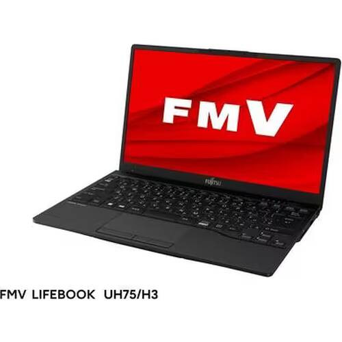 FMVU75H3B　LIFEBOOK UH　[ 13.3型 / フルHD / Ryzen 7 5700U / RAM:16GB / SSD:256GB / Windows 11 Home / MS Office H&B / ピクトブラック ]