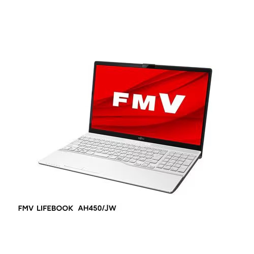 FMVA450JW　LIFEBOOK AH　[ 15.6型 / フルHD / Ryzen 5 5500U / RAM:8GB / SSD:256GB / Windows 11 Home / MS Office H&B / プレミアムホワイト ]