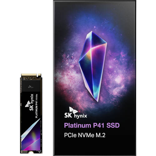 Platinum P41 500GB PCIe NVMe Gen4 M.2 2280 内蔵 SSD / PS5動作確認済 / SHPP41-500GM-2 / 読み込み 最大7,000MB / 保証5年 / 【国内正規保証品】