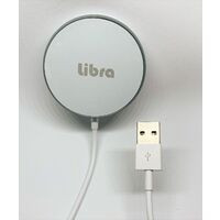 Libra 10Wマグネットワイヤレス充電ケーブル　LBR-MGUSB1m