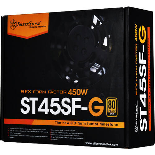 SilverStone 450W電源 SST-ST45SF-G