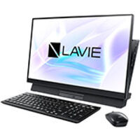 PC-DA400MAB3 LAVIE Desk All-in-one [ 23.8型 / フルHD / i3-8145U / 8GB RAM / 512GB SSD / Windows 10 Home / MS Office H&B / ワイヤレスマウス付属 / ファインブラック ]
