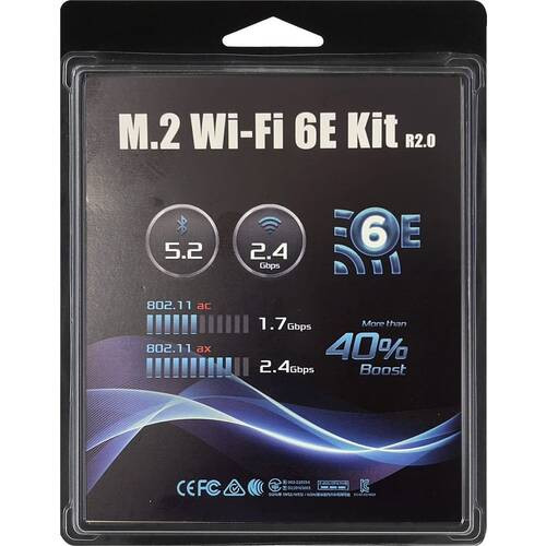 M.2 WIFI 6E kit (AX210) for DeskMini (BOX) R2.0