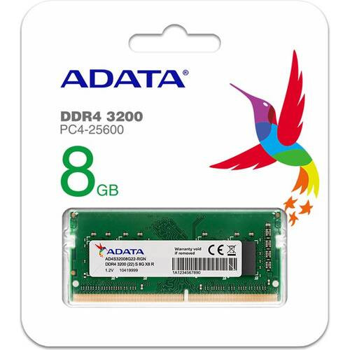 AD4S32008G22-RGN [ノート用 / DDR4 SO-DIMM（260pin） / 8GB / DDR4-3200 CL22-22-22 / Premier DDR4 3200 SO-DIMMシリーズ］