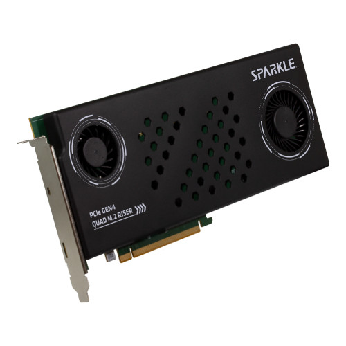 SPARKLE PCIe Gen4 Quad M.2 Riser