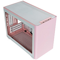 MasterBox NR200P Pink　MCB-NR200P-QCNN-S00　（ピンクｘホワイト） / Mini-ITX対応