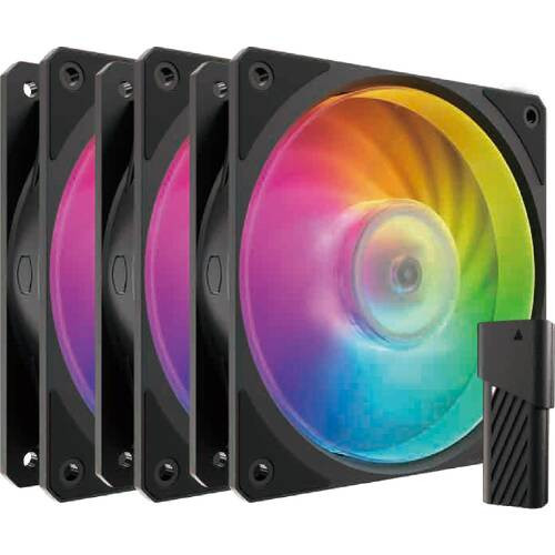 Mobius 120P ARGB 3-Pack Fan Kit　MFZ-M2DN-243P2-R1