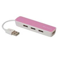 UH-2374P （ピンク） [USB2.0ハブ/4ポート/6cm/USB Aオス/バスパワー] ※ネットショップ限定特価