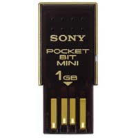 POCKET BIT MINI 1GB ブラック (USM1GHX B)