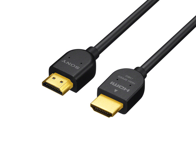 SONY HDMI端子用接続ケーブル DLC-HJ10 B (ブラック)