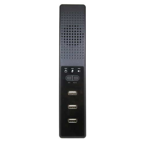 SPEAKERPHONE HUB スティック形状 USBスピーカー＆マイク USB HUB付