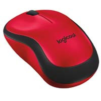 M221 SILENT Wireless Mouse M221RD [レッド] USB無線 3ボタン コンパクト 静音マウス
