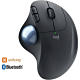ERGO M575 Wireless Trackball Mouse　（グラファイト） USB無線/Bluetooth接続 親指操作 トラックボール