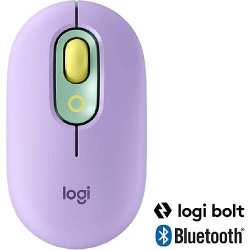 POP Mouse M370PL パープル Bluetooth/LogiBolt接続 マルチデバイス対応 (レシーバー別売)