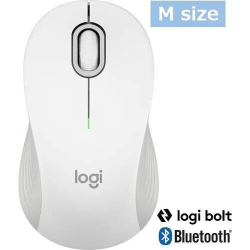 M550 SIGNATUREワイヤレスマウス [M550MOW] Mサイズ オフホワイト Bluetooth/LogiBolt対応