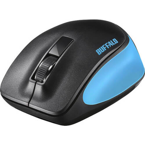 BSMBW300MBL USB無線 BlueLED 3ボタン Premium Fitワイヤレスマウス ブルー