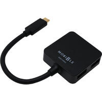 SAD-HH03/BK [USB3.1Gen1ハブ  4ポート  15cm  USB Cオス  バスパワー]