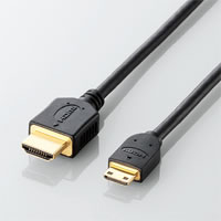CAC-HD14EM15BK ハイスピード HDMI - HDMImini ケーブル 1.5m