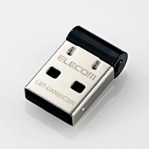 ELECOM エレコム LBT-UAN05C2/N USB接続 Bluetooth4.0アダプター Class2(通信距離 最大10m)