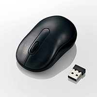 M-DY10DRBK （ブラック） USB無線 光学式 Sサイズ 3ボタン マウス