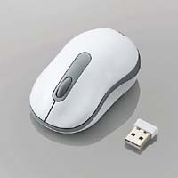 M-DY10DRWH （ホワイト） USB無線 光学式 Sサイズ 3ボタン マウス