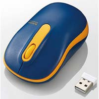 M-DY11DRNV （ネイビー） USB無線 光学式 Mサイズ 3ボタン マウス