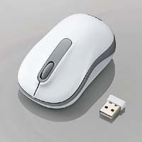 M-DY11DRWH （ホワイト） USB無線 光学式 Mサイズ 3ボタン マウス