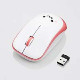 M-IR07DRSPN （ピンク） USB無線 IRセンサー 3ボタン 静音 マウス