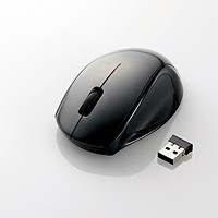 M-LS14DLBK (ブラック) USB無線 レーザー 3ボタン マウス