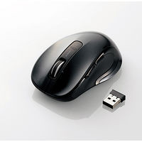 M-LS15DLBK （ブラック） USB無線 レーザー 5ボタン チルト機能付き マウス