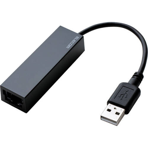 EDC-FUA2-B （ブラック） [LANアダプター/USB-A/100Mbps/USB2.0]