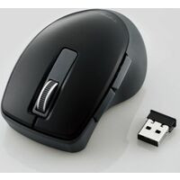 M-TP20DBSBK （ブラック） USB無線 BlueLED 5ボタン 静音 マウス