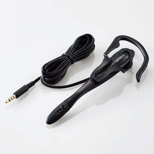 HS-EP13TBK アナログ接続(3.5mm x1) 片耳イヤーフックタイプ ヘッドセット