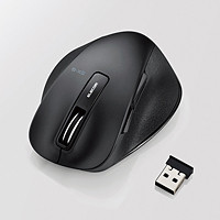M-XGS10DBBK （ブラック） USB無線 BlueLED Sサイズ 5ボタン マウス