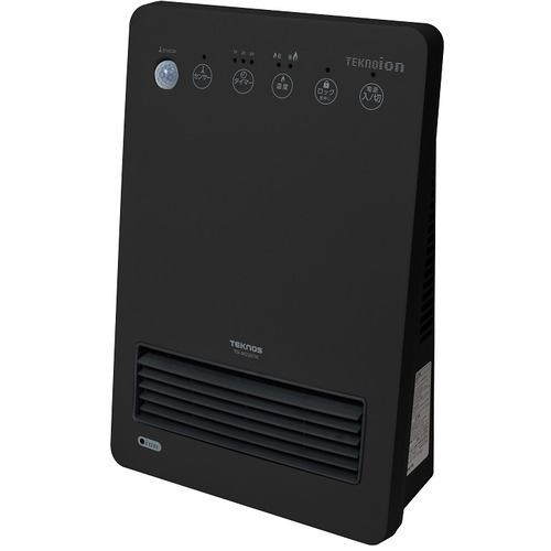 千住 TSIM2201K 人感センサー付きセラミックヒーター(テクノイオン) ブラック 1200W,600W