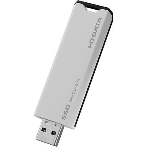 SSPS-US2W USB 10Gbps(USB3.2 Gen2)対応 スティックSSD 2TB ホワイト×ブラック