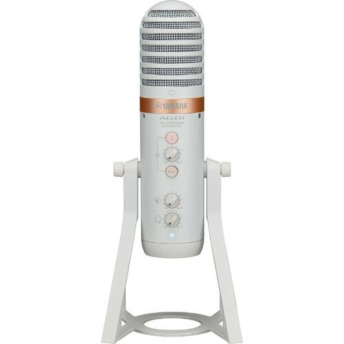 AG01 Live Streaming USB Microphone ホワイト