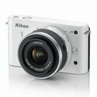 Nikon 1 J1 標準ズームレンズキット (ホワイト)