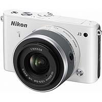Nikon 1 J3 標準ズームレンズキット (ホワイト) NIKON1-J3LKWH