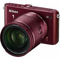 Nikon 1 J3 小型10倍ズームキット (レッド) NIKON1-J3LK10XRD