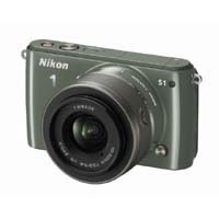Nikon 1 S1 標準ズームレンズキット (カーキ) NIKON1-S1LKKH