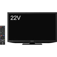 AQUOS 2T-C22DE-B [22インチ ブラック系]　ハイビジョン液晶テレビ AQUOS 22V型 ブラック