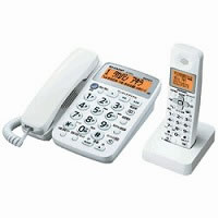 デジタルコードレス留守番電話機 (ホワイト) JD310CL