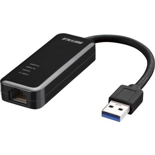 LUA4-U3-AGTE-BK (ブラック) [LANアダプター/USB-A/1Gbps/USB3.0]