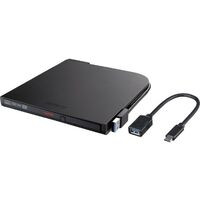 DVSM-PTC8U3-BKA （ブラック） [DVD対応 USB-A USB3.1 Gen1 ソフトウェア付属 USB-C変換アダプタ(15cm)付属]