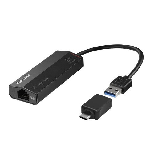 LUA-U3-A2G/C [LANアダプター / USB-A / 2.5Gbps / USB3.2 Gen1 / USB-Cアダプタ付属]