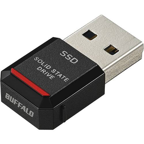 BUFFALO(バッファロー) SSD-PST1.0U3-BA 外付けSSD USB-A接続 PC・TV両