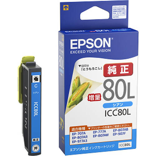 EPSON インクカートリッジ ICC80L